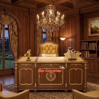Star Enterprises Wooden Luxury Executive Office Desk OFD-033