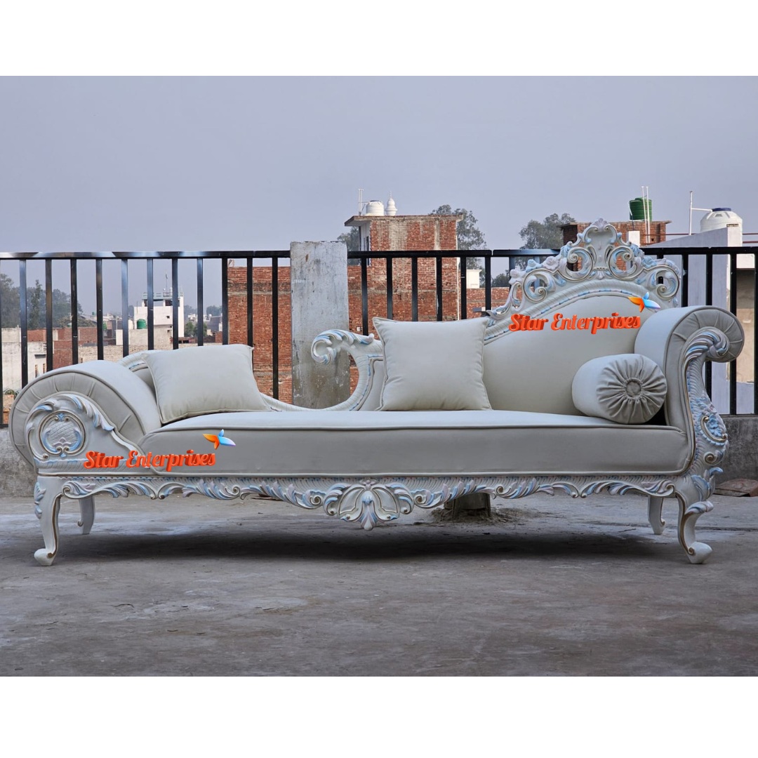 Wooden Luxury Hand Carved Couch