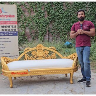 Wooden Luxury Handcrafted Couch Design