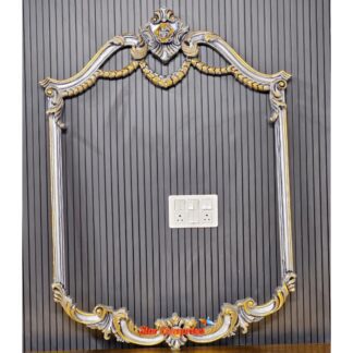 Star Enterprises Wooden Luxury Sleek Carved Mirror Frame MF-069
