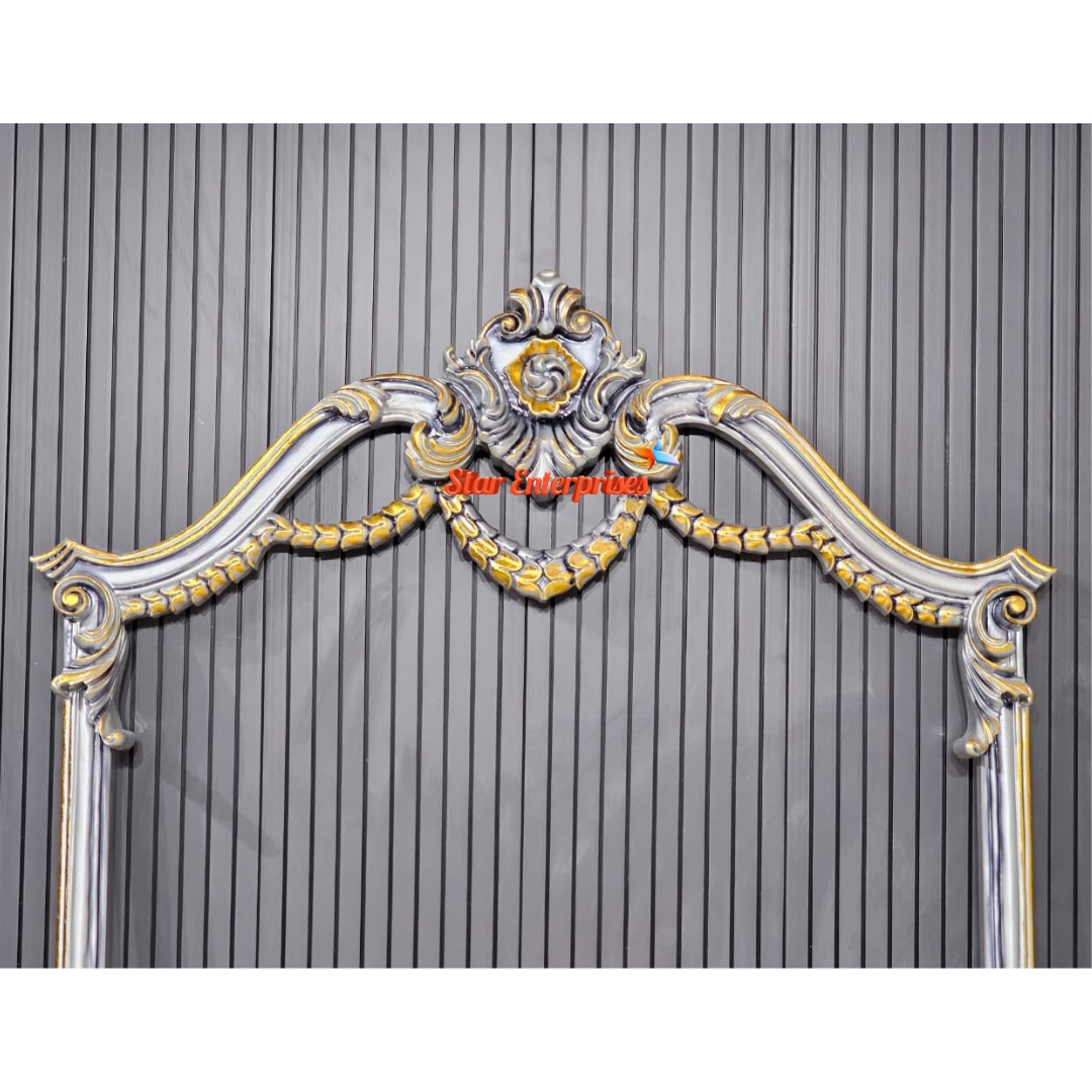 Star Enterprises Wooden Luxury Sleek Carved Mirror Frame MF-069 - Image 3