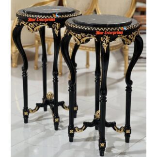 Wooden Luxury Sleek Corner Tables