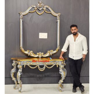 Star Enterprises Wooded Luxury Sleek Design Console Table CNSL-0109