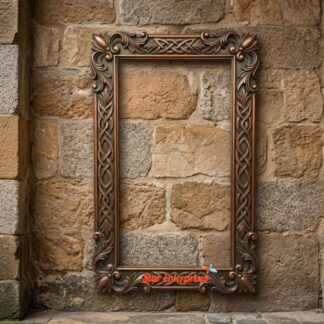 Star Enterprises Wooden Vintage Carved Mirror Frame MF-071