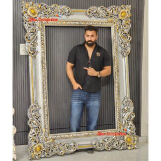 Star Enterprises Teak Wood Grand Luxury Frame MF-074