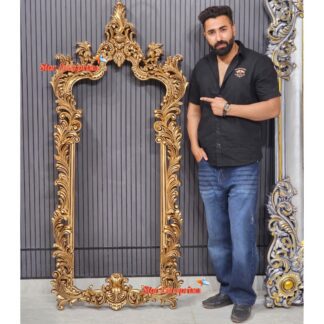 Star Enterprises Teak Wood Handcrafted Antique Frame MF-076