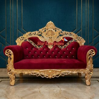 Star Enterprises Wooden Luxury Wedding Sofa DWN-070