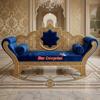 Star Enterprises Wooden Luxury Wedding Sofa DWN-067