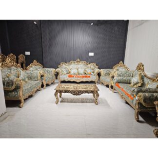 Star Enterprises Wooden Luxury Living Room Sofa Set SOFA-0135