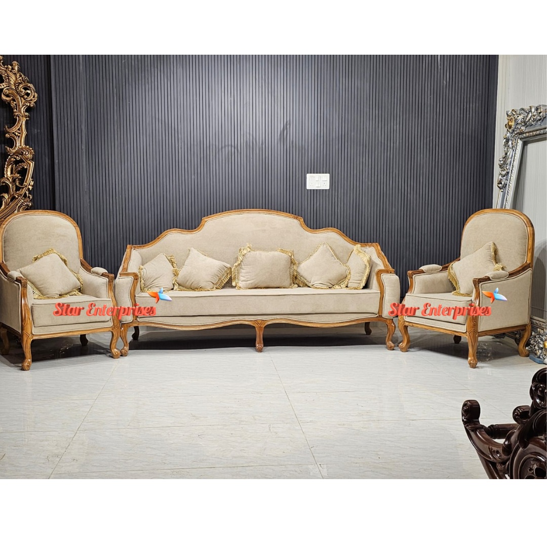 Star Enterprises Premium Quality Classical Sofa Set SOFA-0136 - Image 5