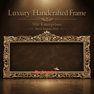 Star Enterprises Wooden Handcrafted Luxury Frame MF-078