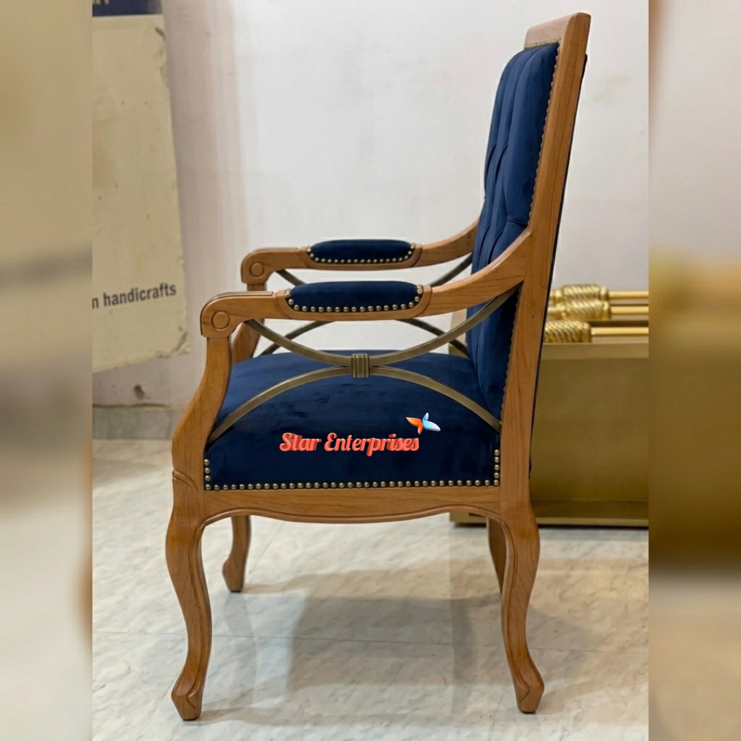 Star Enterprises Teak Wood Classic Chair BDCH-0120 - Image 2