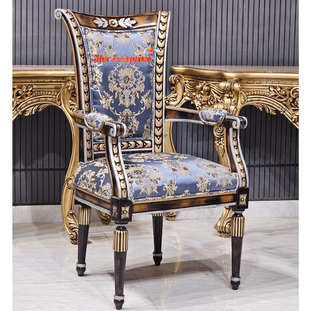 Star Enterprises Teak Wood Classic Dining Chairs DNGCHR-064 - Image 6