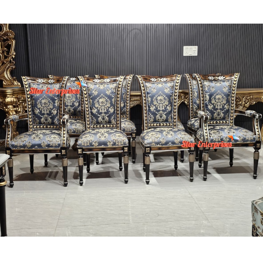 Star Enterprises Teak Wood Classic Dining Chairs DNGCHR-064