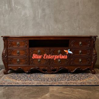 Star Enterprises Wooden Antique TV Unit TVCB-063