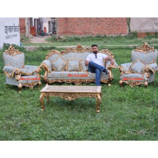 Teak Wood Handcrafted Sofa Set SOFA-0139