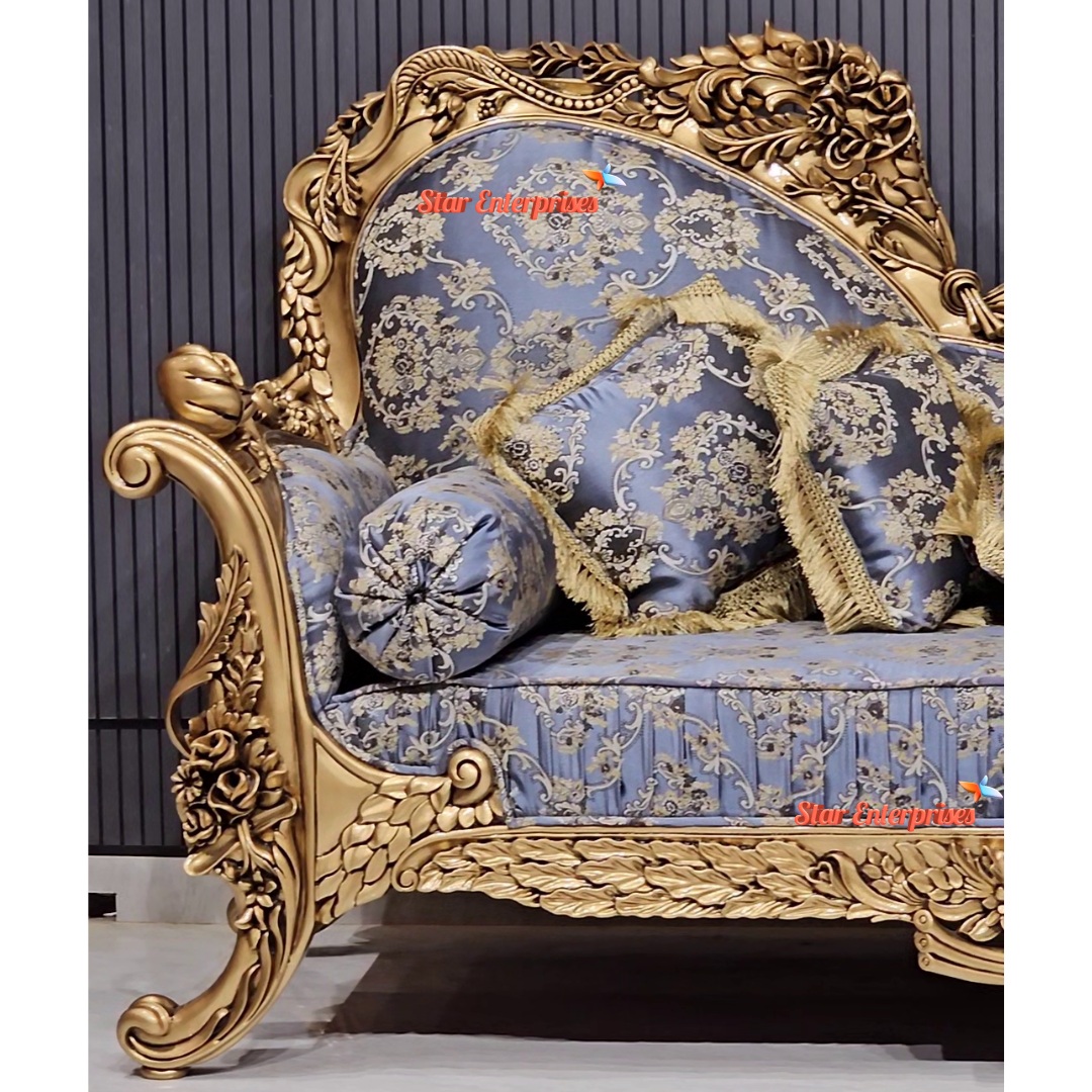 Wooden Luxury Diwan Couch DWN-071 - Image 2