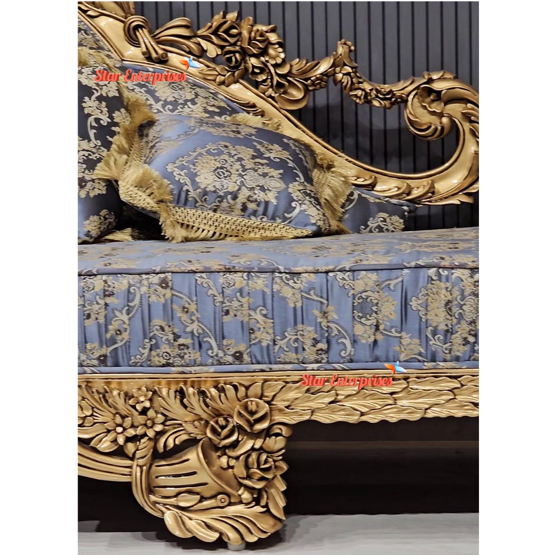 Wooden Luxury Diwan Couch DWN-071 - Image 4
