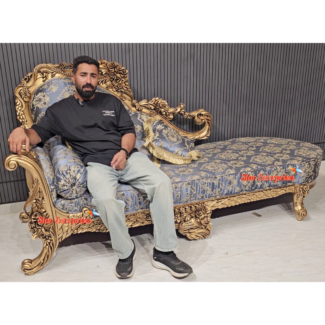 Wooden Luxury Diwan Couch DWN-071