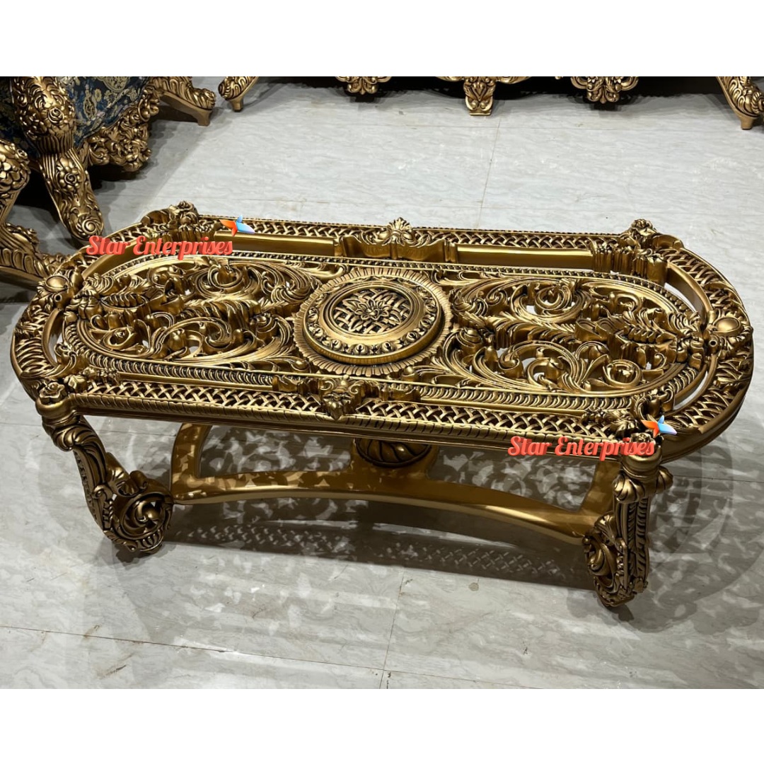 Wooden Luxury Handcrafted Center Table