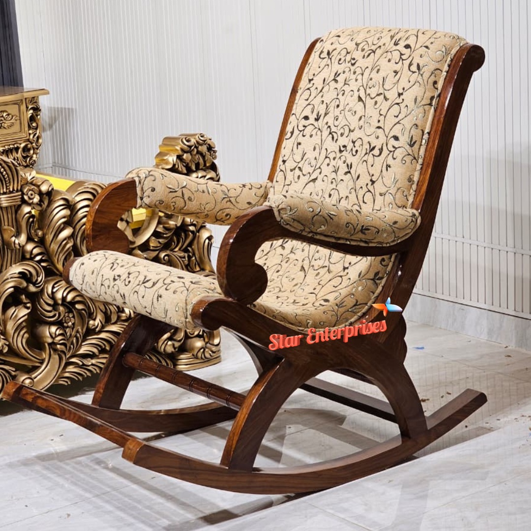 Premium Classic Rocking Chair BDCH-0123 - Image 2