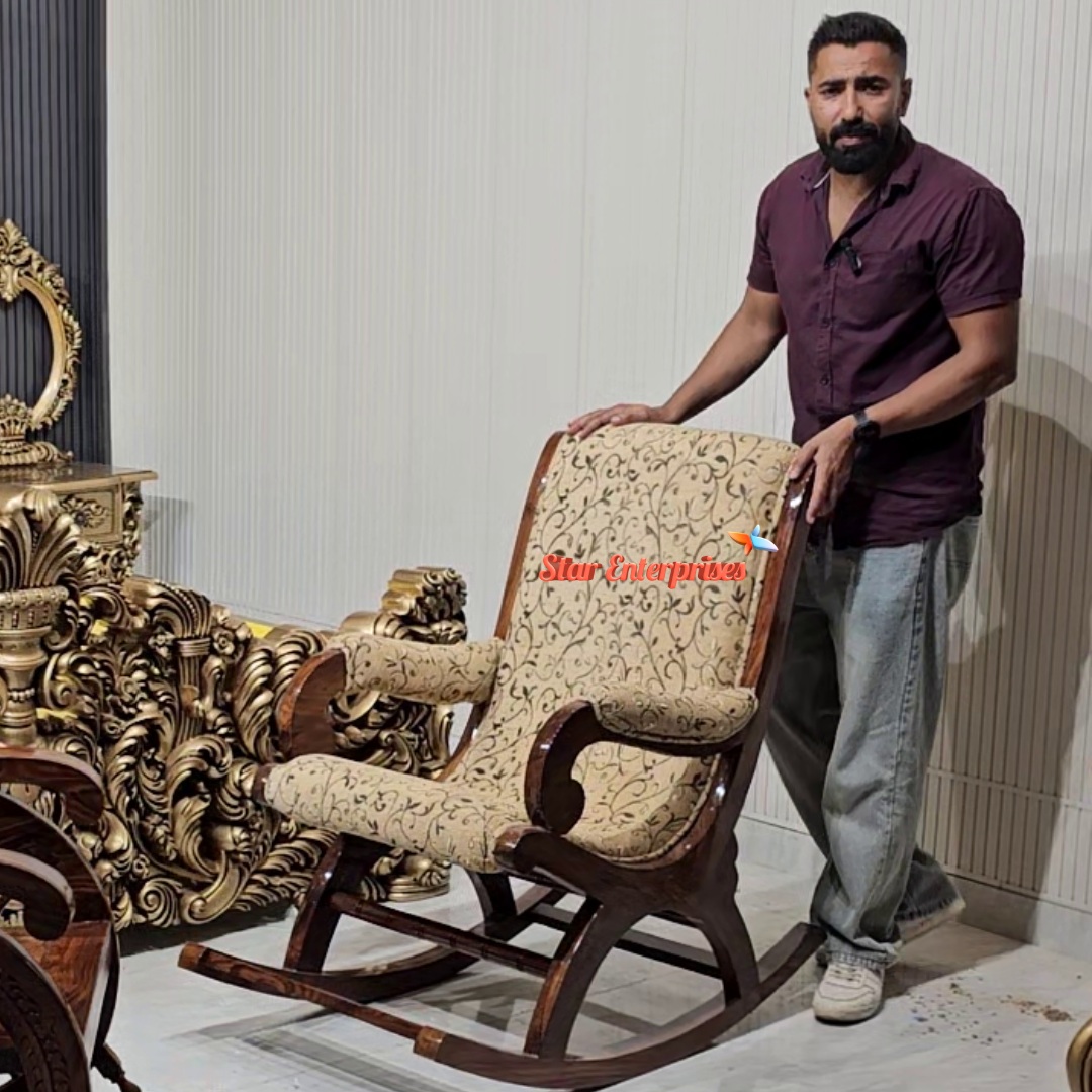 Premium Classic Rocking Chair BDCH-0123