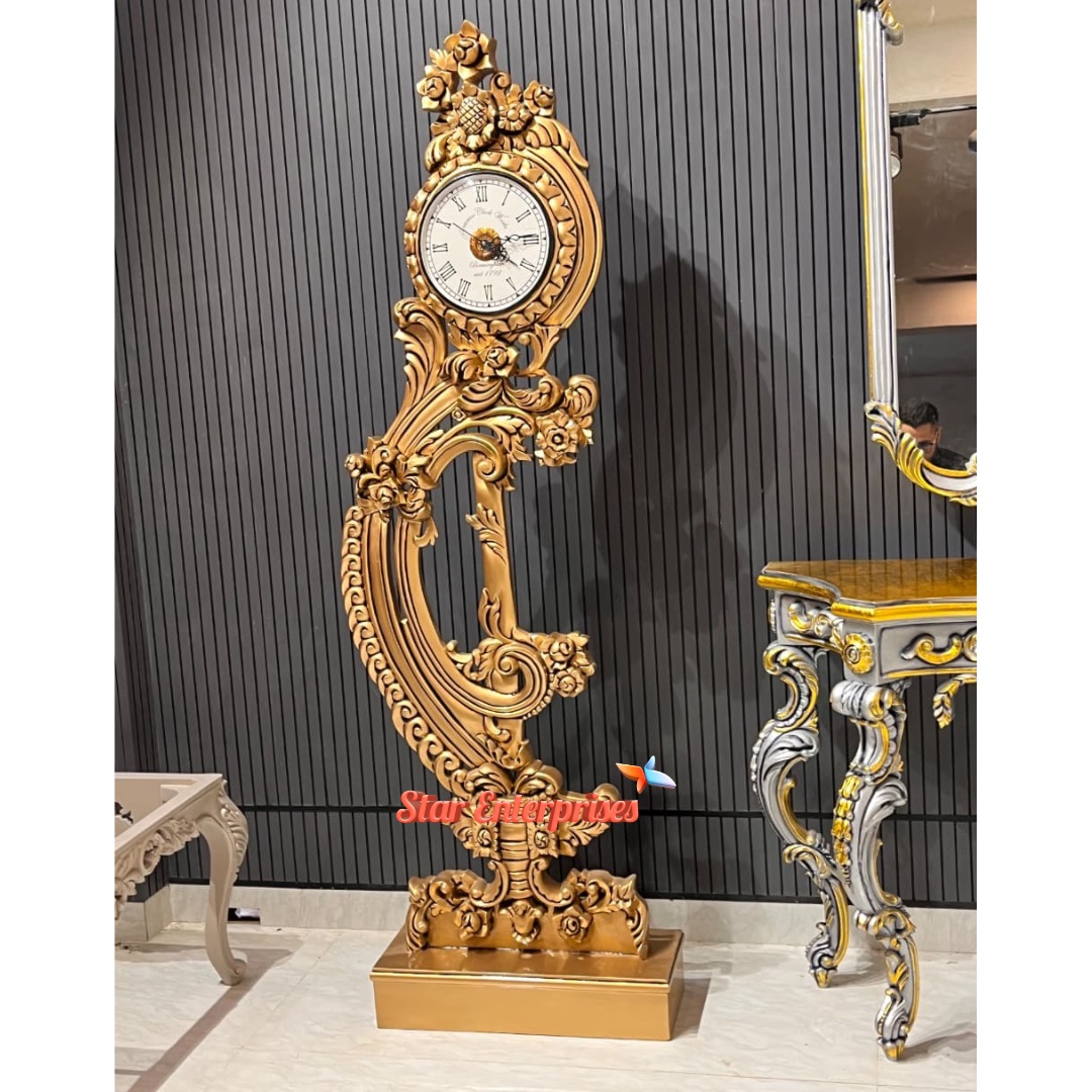 Wooden Handcrafted Luxury Grandfather Clock CL-022 - Image 2