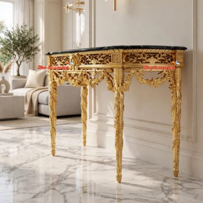 Antique Colonial Style Console Table CNSL-0112 - Star Enterprises