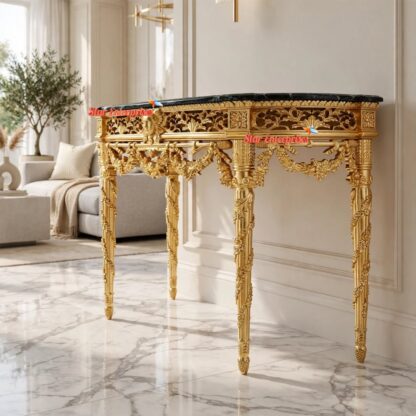 Antique Colonial Style Console Table CNSL-0112 - Star Enterprises