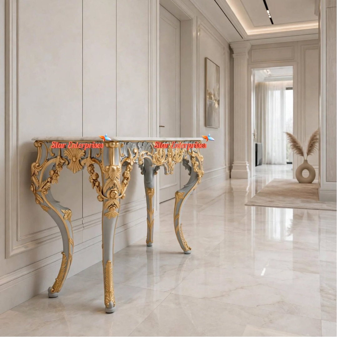 Classical Carved Console Table CNSL-0113 - Image 2