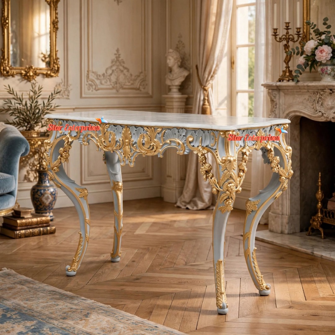 Classical Carved Console Table CNSL-0113 - Image 3