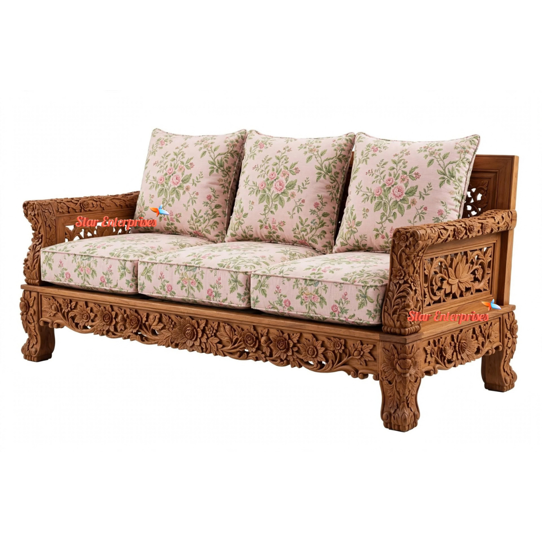 Handcrafted Sofa Cum Bed SCB-015 - Image 3