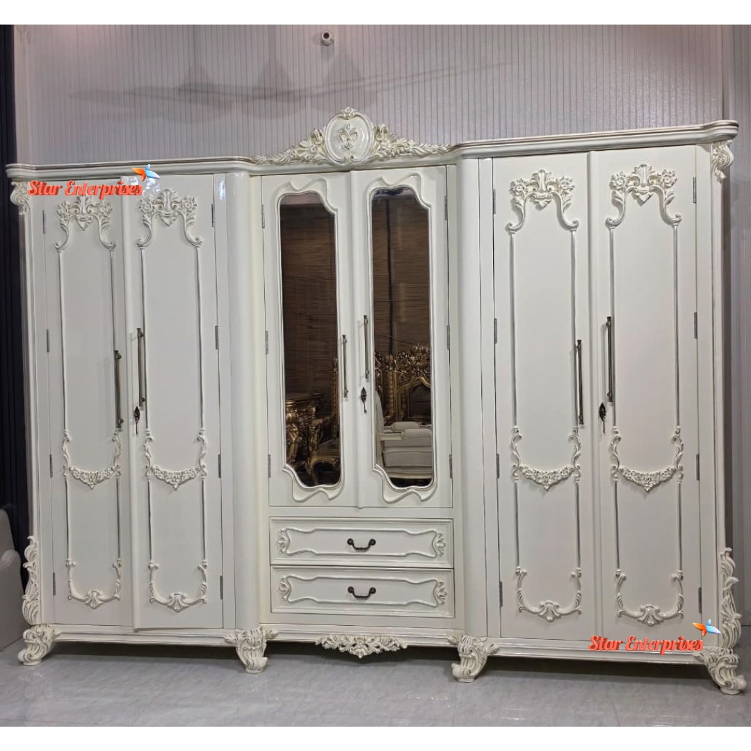 Luxury Handcrafted Grand Almirah ALM-070 - Image 3