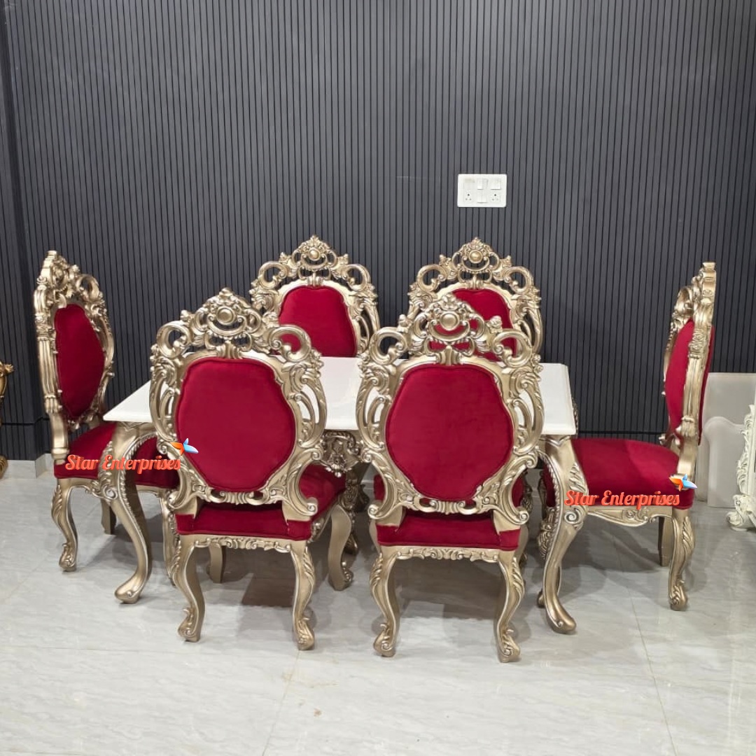 Luxury Handcrafted Dining Table DNG-091 - Image 2