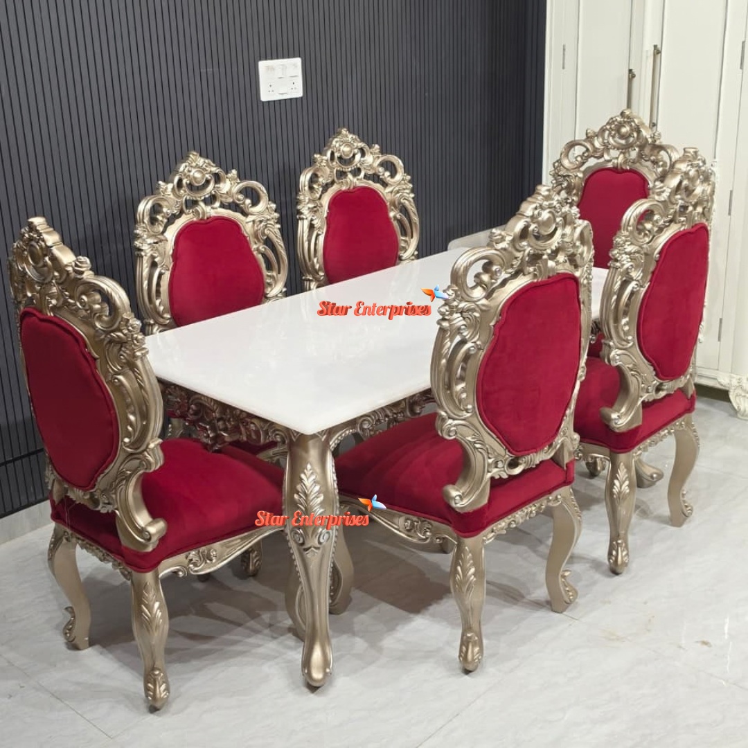 Luxury Handcrafted Dining Table DNG-091 - Image 5