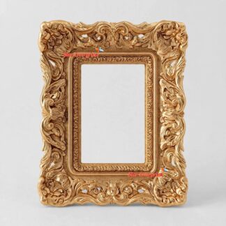 Majestic 3D Carved Wooden Frame MF-081