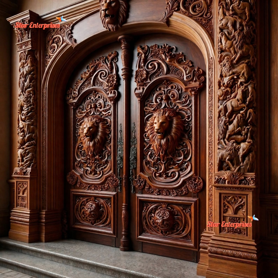 The Grand Maharaja Lion Face Door DR-092 - Image 2