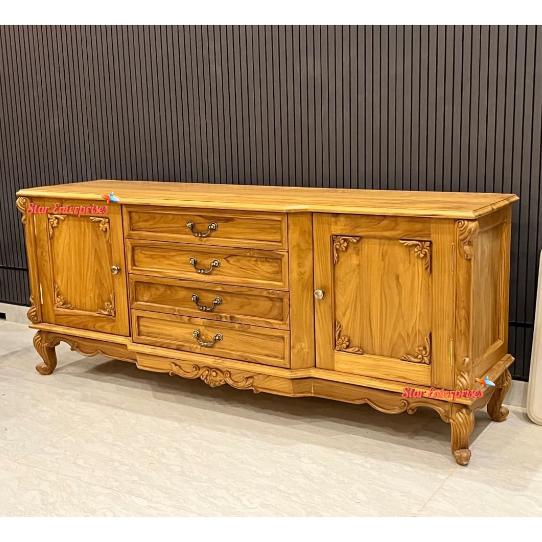 Victorian Style TV Cabinet TVCB-066 - Image 2