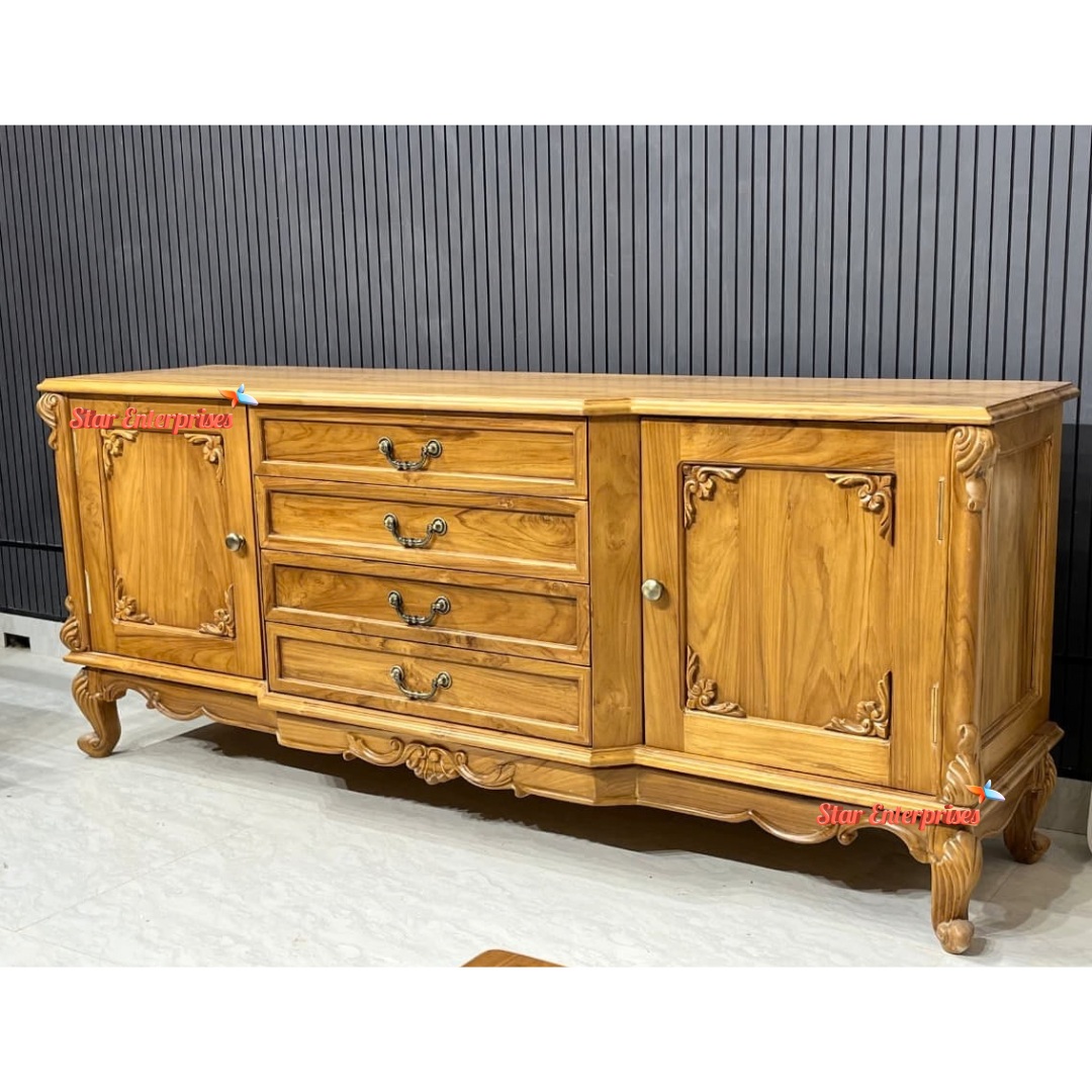 Victorian Style TV Cabinet TVCB-066 - Image 3