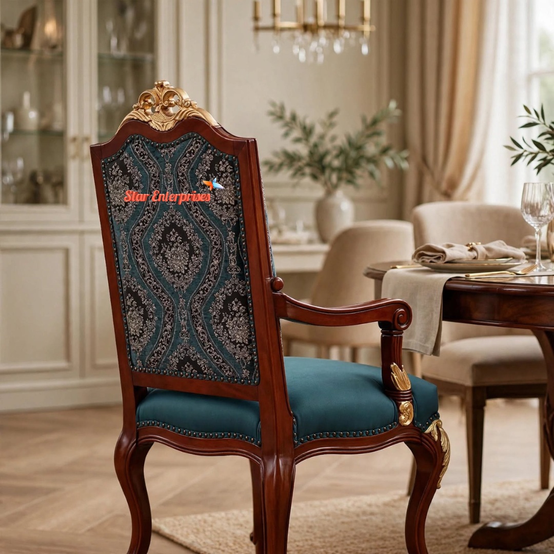 Wooden Antique Dining Chair DNGCHR-068 - Image 3