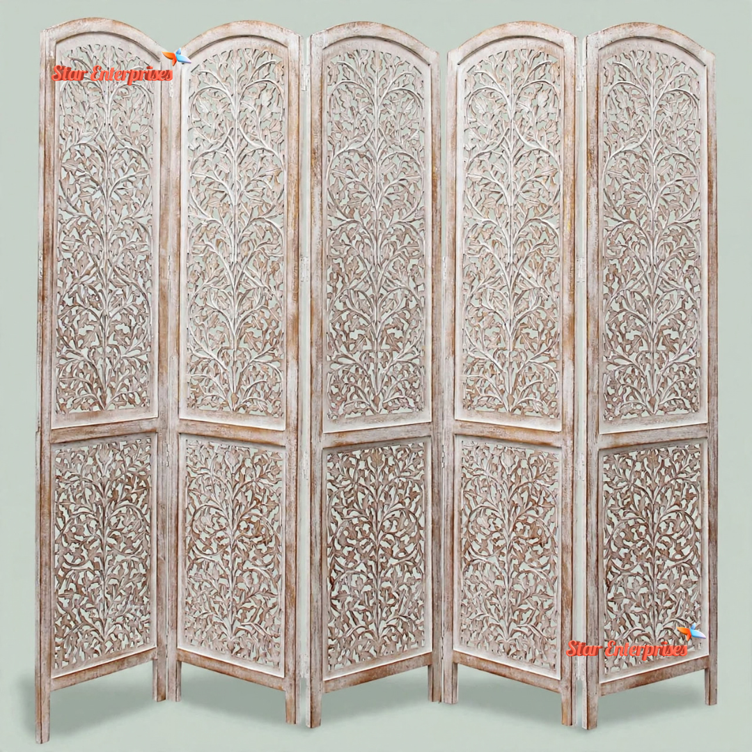 Wooden Antique Room Partition PART-051 - Image 2
