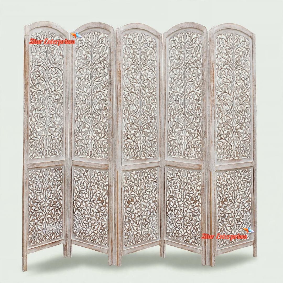 Wooden Antique Room Partition PART-051 - Image 3