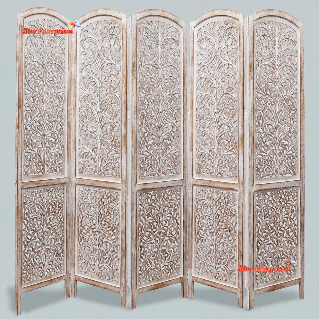 Wooden Antique Room Partition PART-051