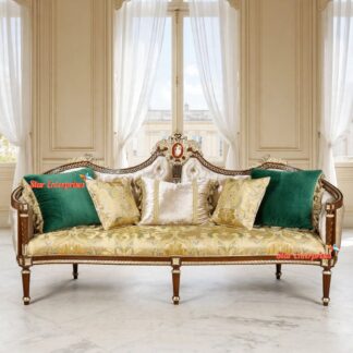 Wooden Classic French Style Sofa SOFA-0146