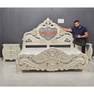Classical Carved Luxury Bed BD-0178