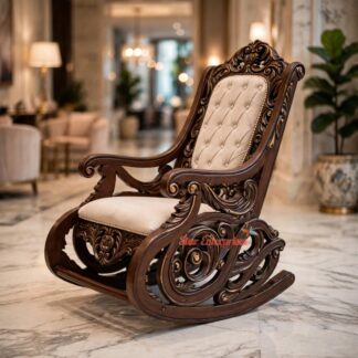 Classical Carved Rocking Chair BDCH-0132