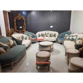 Classical Carved Victorian Style Sofa Set SOFA-0149
