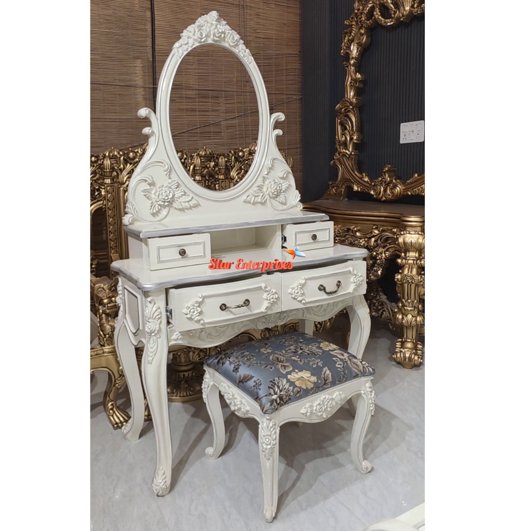 Classical Compact Dressing Table DRSR-077 - Image 2