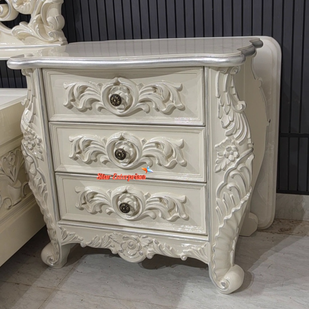 Luxury Handcrafted Bedside Table BDSD-095 - Image 3