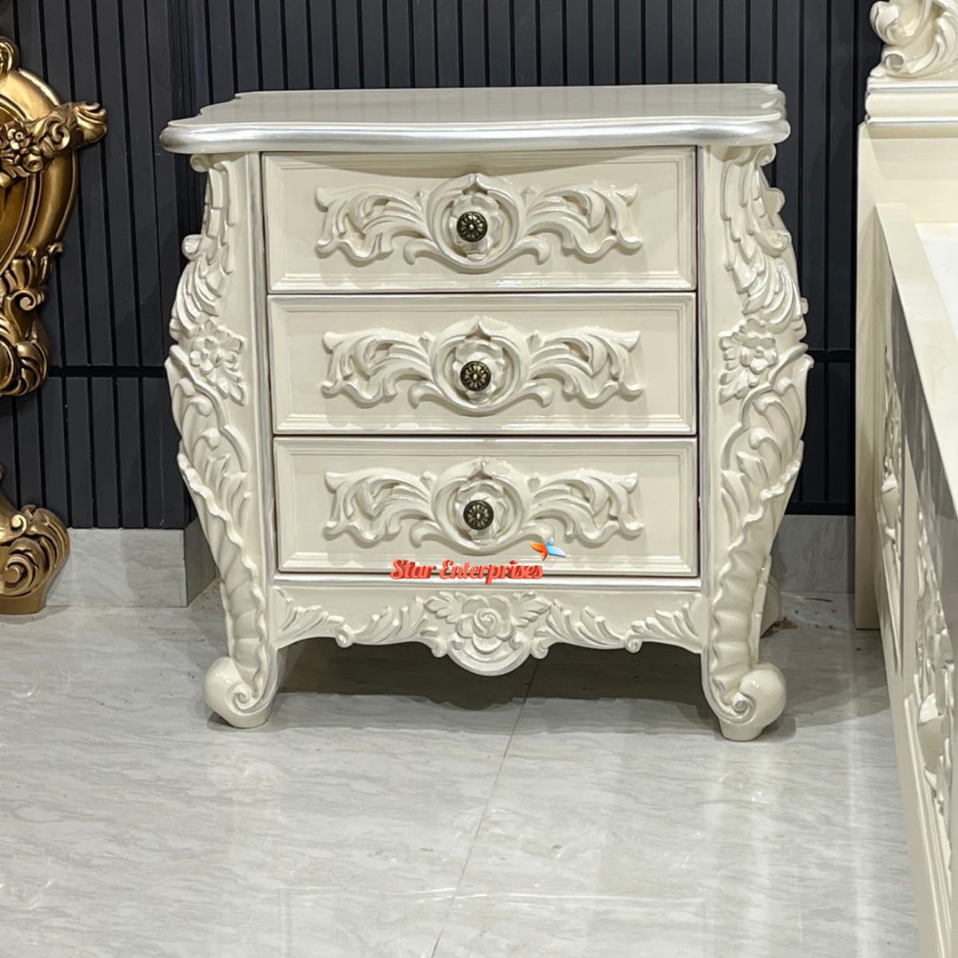 Luxury Handcrafted Bedside Table BDSD-095